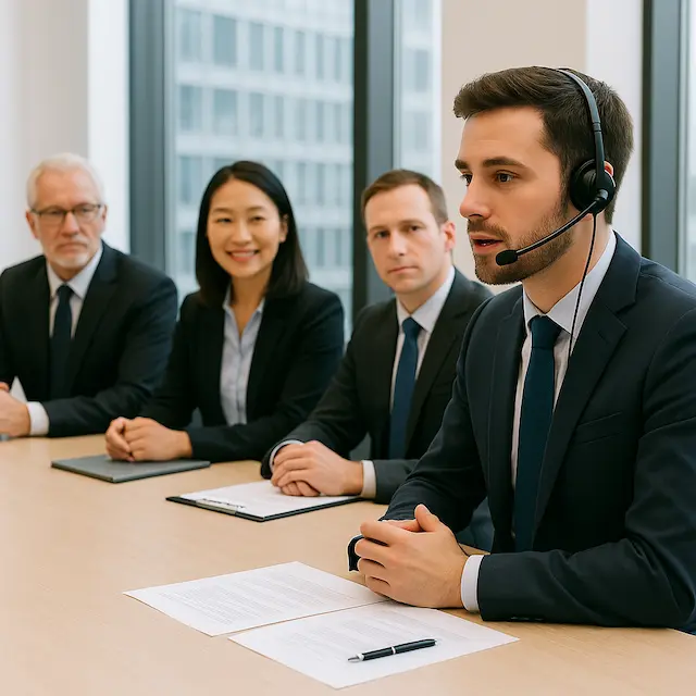 Online Meeting Interpretation